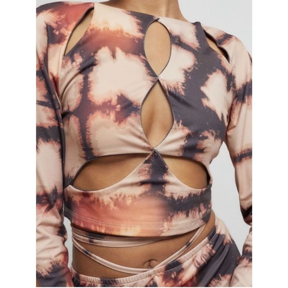 Jaded London The Illusive Cutout Top Size 4